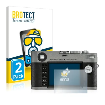 Produktbild von 2x BROTECT Schutzfolie für Leica M-E Typ 240 2019 Displayschutz Displayschutzfolie Folie Matt Entspiegelungsfolie