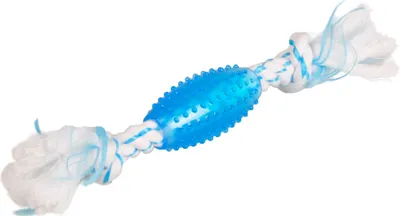 Produktbild von Flamingo Hundespielzeug Denta Toy Seil mit TPR