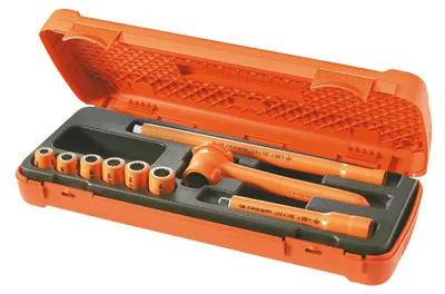 Image de FACOM Composition De 9 Outils 3/8'' Isolés 1000 V - J.400AVSE