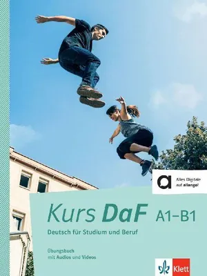 Produktbild von Kurs DaF A1-B1. Übungsbuch mit Audios und Videos