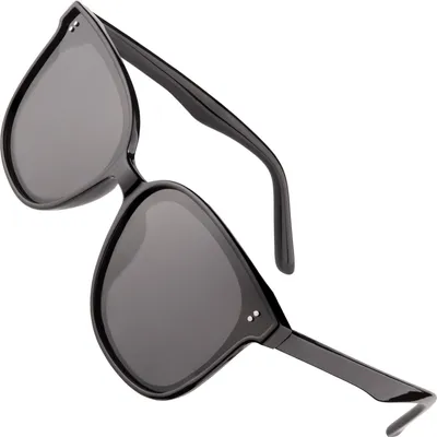 Image de Verdster Lunettes de soleil Monaco pour femme Lunettes de soleil carrées noires Lunettes noires universelles