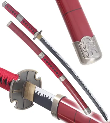 Produktbild von Katana aus Holz Klinge aus Holz Schwert One Piece Zoro Kitetsu Replik Schwert Holz Klinge