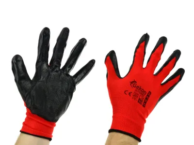 Obrázek produktu pro Pracovní rukavice 10" Red Nitril 06596