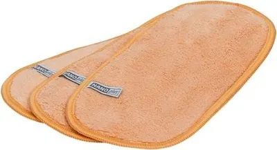 Produktbild von D&L Reinigunstücher Nano Technologie - Nanoplus Brillenputztücher - 3er Set, 20x10cm, Orange