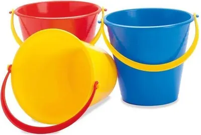 Zdjęcie produktu dla Wiaderko na piasek uni 7cm 3-krotne