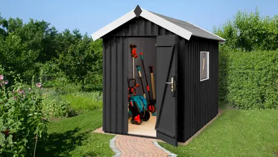Produktbild von Schwedenhaus Vassbo Gr.2 anthrazit B x T x H 200 x 286 x 220