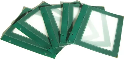 Produktbild von Securit MC-WIA5-GR, A5, Metall, Kunststoff, Grün, Transparent, Matt, Kunststoff, Abgerundete Ecken