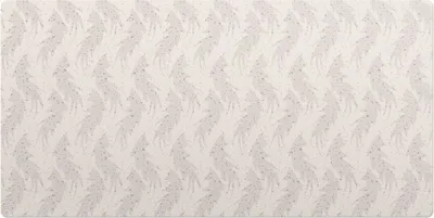 Produktbild von Zarte Blätter– Schreibtischunterlage – Schreibtisch Tischunterlage – 90x45 cm – Unterlage Groß Schreibtischmatte