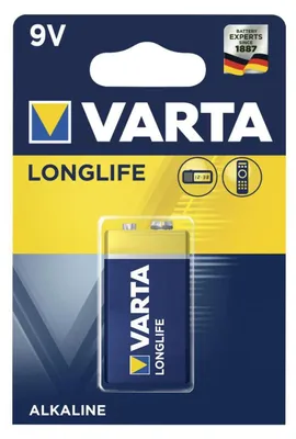 Immagine prodotto di Batteria VARTA 4122 9Volt in blister
