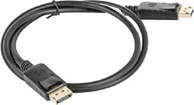 Produktbild von LANBERG DISPLAYPORT M/M 19 PIN V1.2 Kabel 1m 4K schwarz