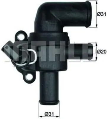 Produktbild von Mahle Thermostat für Smart Cabrio City-Coupe Crossblade Fortwo Roadster