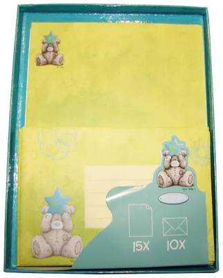 Produktbild von Me To You Briefpapier Set S-Bright, Inhalt: 10 Kuvert, 15 Briefbögen