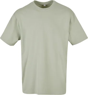Produktbild von Build Your Brand BY102 | Herren Heavy Oversize Tee - Farbe: Soft Salvia - Größe: XXL