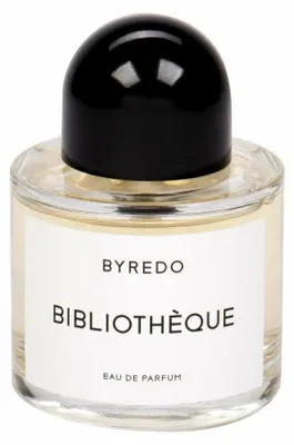 Zdjęcie produktu dla Byredo Bibliothèque, Unisex, 50 ml, Perfumy w płynie, Cynamon, Śliwkowy, Spray, Alcohol, parfum (fragrance), aqua (water), alpha-isomethyl ionone, cinnamyl alcohol, butyl...