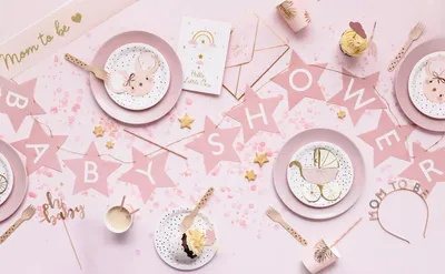 Produktbild von Servietten Maus 16x10cm 20 Stück rosa