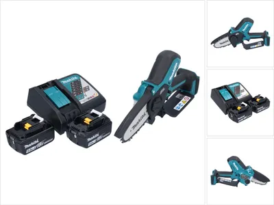 Zdjęcie produktu dla Makita DUC 101 RT akumulatorowa pilarka do przycinania 18 V 10 cm bezszczotkowa + 2x akumulator 5,0 Ah + ładowarka