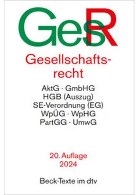 Produktbild von Gesellschaftsrecht