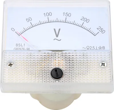 Obrázok produktu pre Ukazovateľ voltmetra, ukazovateľ napätia, voltmeter striedavého prúdu, ukazovateľ striedavého prúdu, prístroj na meranie napätia, namontovaný merací prístroj napätia