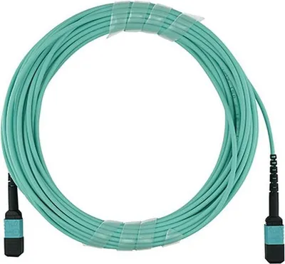 Produktbild von BlueOptics QSRCABLE10M-BO, 10 m, OM3, MPO, MPO, Männlich