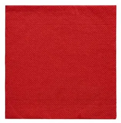 Produktbild von Servietten "DAILY Collection" 1/4-Falz 24 cm x 24 cm bordeaux