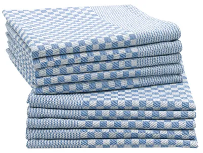 Obrázok produktu pre Sada 10 kuchynských utierok, 54 x 100 cm, 100% bavlna, ekologické