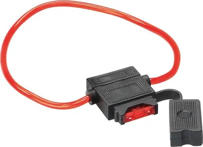 Obrázek produktu pro ATC držák pojistky s pojistkou 10 A/červený kabel 30 cm
