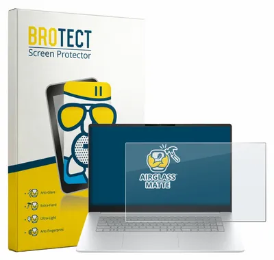 Produktbild von BROTECT Entspiegelungs Schutzglas für HP OmniBook 3 17 17-dp0233ngx Schutzfolie Panzer Folie Glas Display Schutz matt