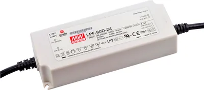 Produktbild von MEANWELL LPF-90D-36, Installationsnetzteil, IP67 90W 36V 2,5A CV+CC dimmbar
