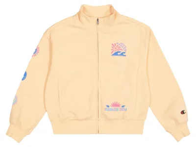Productafbeelding van Champion Mädchen Legacy Girl - Grafische hoodie met volledige rits, roze (PS1)