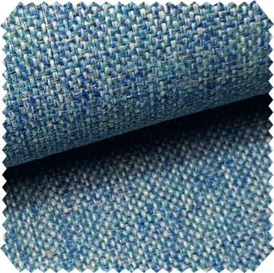 Produktbild von novely® LARISO - Gewebter Polsterstoff - Melierter Möbelstoff - Flachgewebe - Meterware 1lfm - Farbe: 75 Aqua Blau