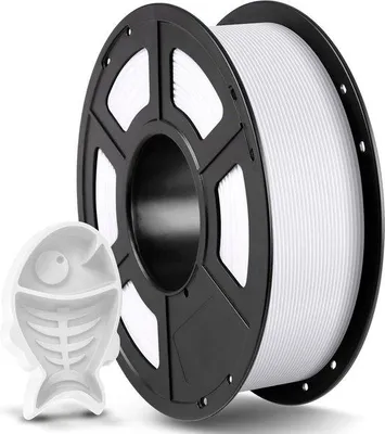 Obrázek produktu pro Bílé 3D tiskové vlákno PETG 1,75 mm, 1 kg