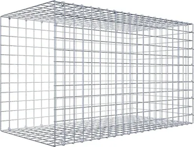 Produktbild von Anbaugabione Typ 2 100 cm x 60 cm x 50 cm (L x H x T), Maschenweite 5 cm x 5 cm, C-Ring
