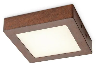 Produktbild von Home Sweet Home LED Plafondlampe Ska - Roest - Quadratisch 17/17/3.6cm