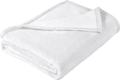 Produktbild von Baby-Mikrodecke 100x150cm weiß natur (off white)