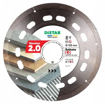 Zdjęcie produktu dla Tarcza diamentowa DISTAR ESTHETE 2.0 125 mm