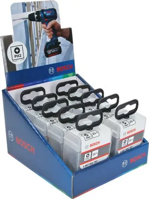 Produktbild von Schrauberbit-Set, Extra Hard PH2, 25 Stk., 25 mm