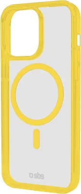 Produktbild von SBS TEMAGCOLIP1561Y, Cover, Apple, iPhone 15 Pro, 15,5 cm (6.1"), Gelb