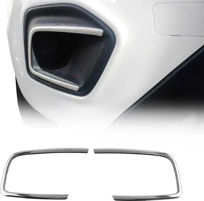 Immagine prodotto di Cornice fendinebbia per Fiat Fiorino Qubo 2016-2021 in acciaio inox 2x