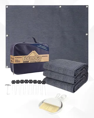 Produktbild von Omgoods – Markisenmatte mit Ösen – 280 g/m² – Campingmatte mit Tragetasche