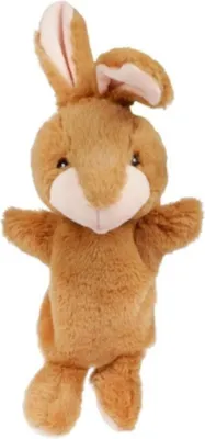 Produktbild von Toi-Toys PLUSH Handpuppe Plüsch-Tier Kuscheltier Kinder Spielzeug Rollenspiel Puppenspiel Hase