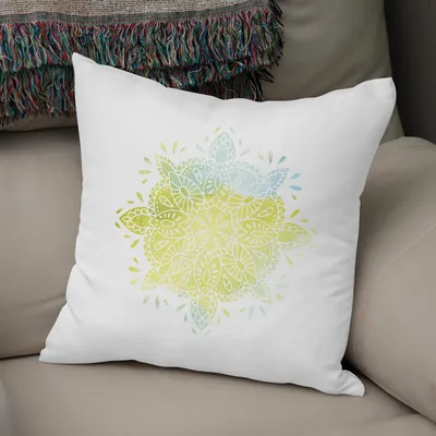 Dekokissenbezug 43x43 cm, Baumwoll-Polyester, mit Reißverschluss