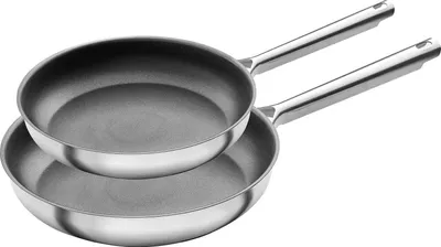 Produktbild von Zwilling TrueFlow Bratpfannenset 1009151 silber Bratpfanne