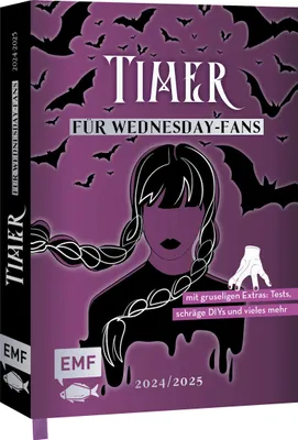 Produktbild von Der Timer für Wednesday-Fans 2024/2025