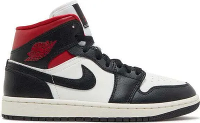 Produktbild von Air Jordan 1 Mid Black Gym Red - EU: 40