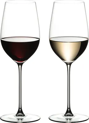 Produktbild von Riedel Veritas Riesling / Zinfandel, 2er Set, Weinglas, Weißweinglas, Trinkglas, Hochwertiges Glas, 395 ml, 6449/15