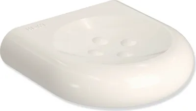 Produktbild von HEWI Seifenablage Ser 477, klein, mit Noppen reinweiß