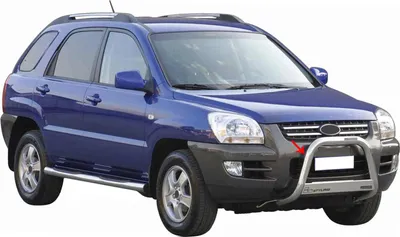 Produktbild von Frontbügel Frontschutzbügel für Kia Sportage 2004-2008 ø63mm Stahl Silber Schutz