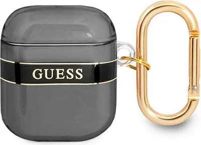 Obrázok produktu pre Guess GUA2HHTSK AirPods Cover schwarz/schwarz Strap Collection