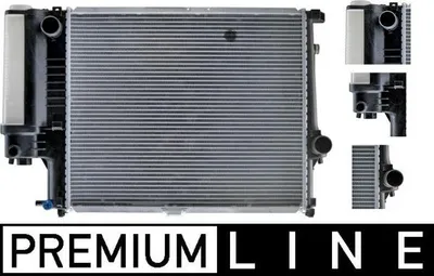 Produktbild von MAHLE CR 327 000P Kühler Wasserkühler Motorkühler für BMW 5 Limousine (E34) 5 Touring (E34)