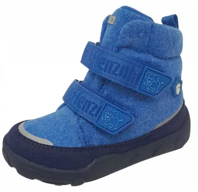 Produktbild von Affenzahn Comfy Elefant Klettstiefel Blau